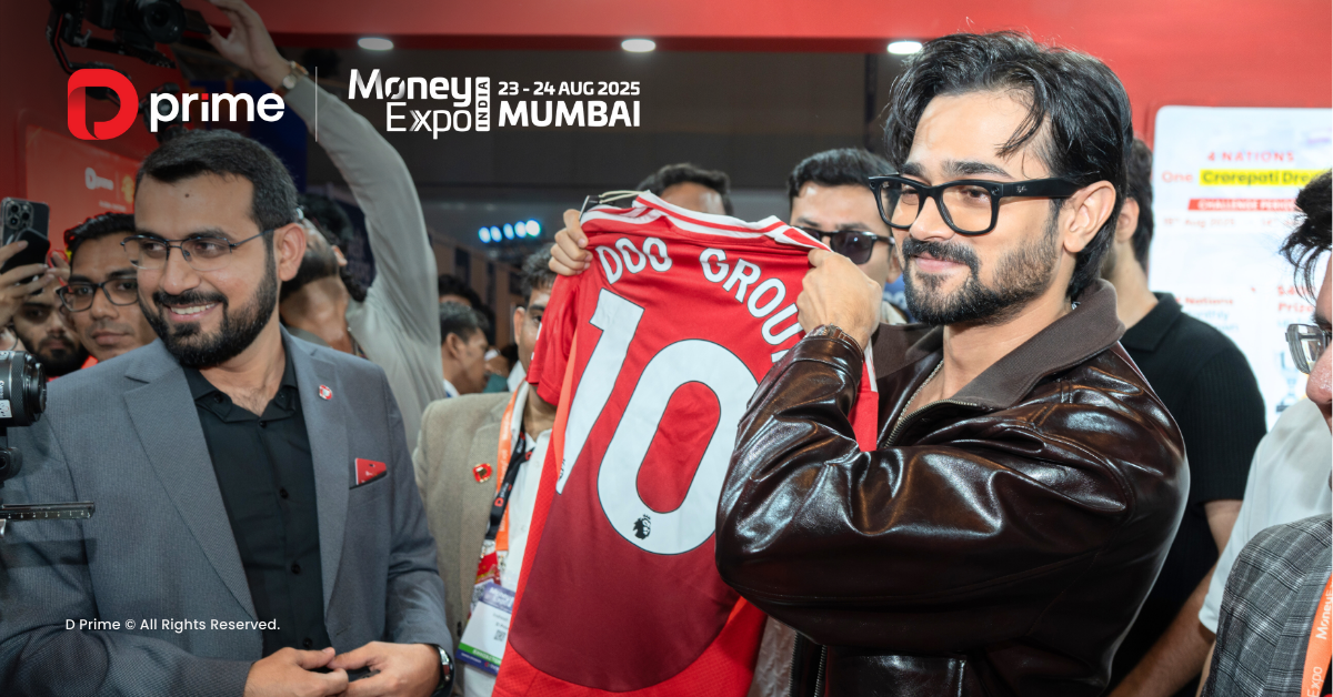 D Prime Wraps Up a Game-Changing Appearance at Money Expo India 2025