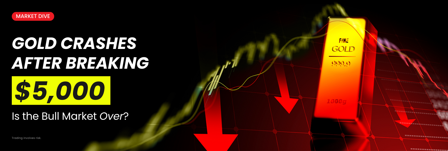Gold Crashes After Breaking 5000 Is the Bull Market Over