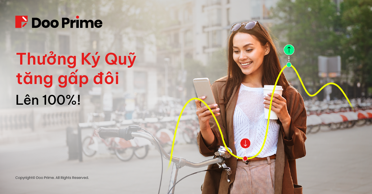 Thưởng Ký Quỹ 100% Chính Thức Khả Dụng Tại Doo Prime